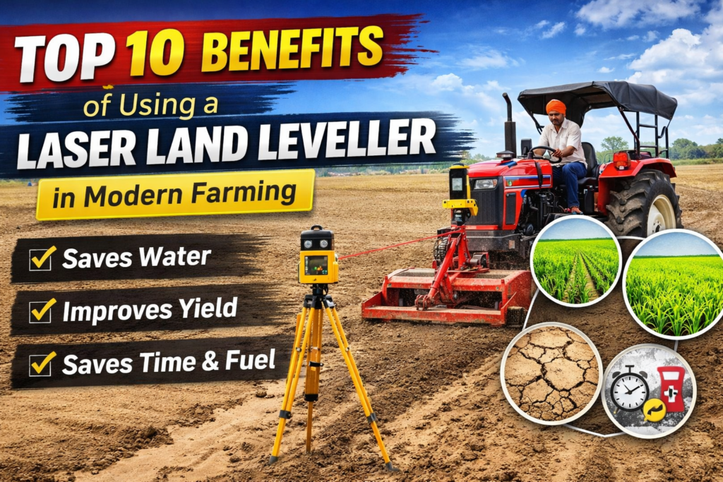 Top 10 Benefits of Using a Laser Land Leveller in Modern Farming